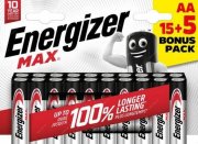 Baterie Energizer MAX AA 15+5 Pack